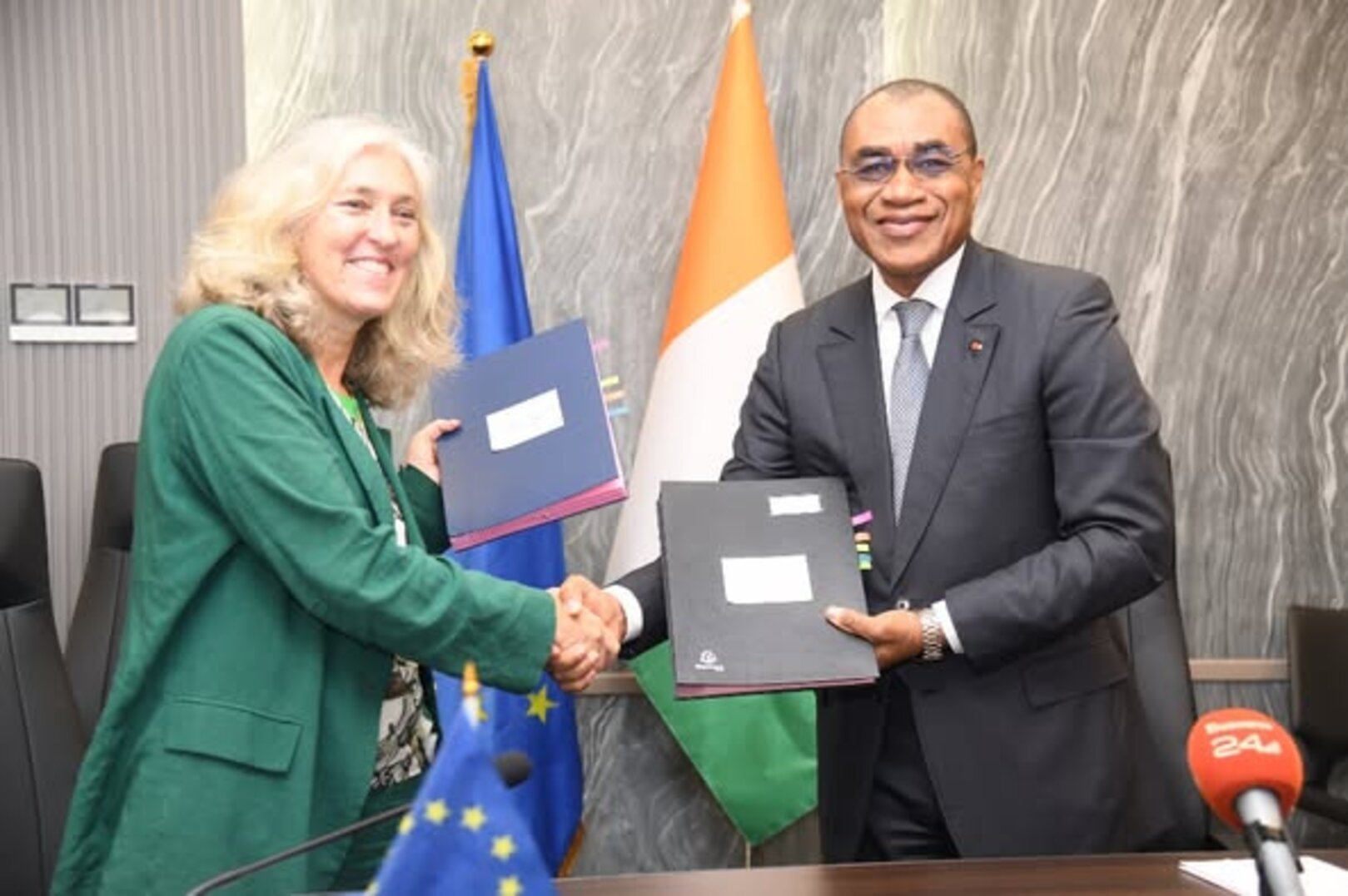 Côte d’Ivoire-European Union Partnership: Five Financing Agreements Signed for €112 Million (74 Billion FCFA)